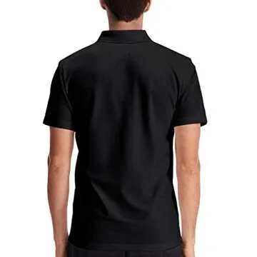 Embroidery Logo Cross Faith Jesus Polo T Shirts Tshirts for Men Mens Religious Christ T-Shirts Short Sleeve Summer Tshirt Black