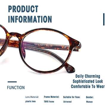 Stylish QEYE Fake Glasses for All Occasions