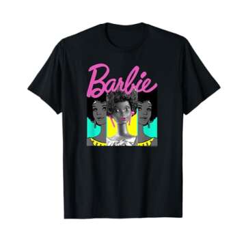 Stylish Barbie Afro Barbie Trio T-Shirt for All Ages