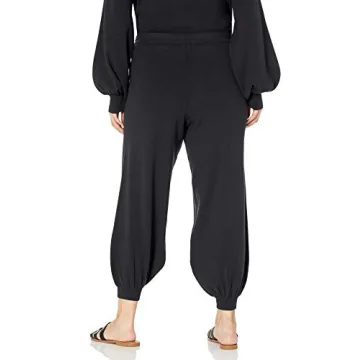 The Drop Maddie Loose Fit Supersoft Jogger in Black