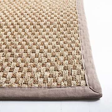 SAFAVIEH Natural Fiber Collection Area Rug - 4' Square