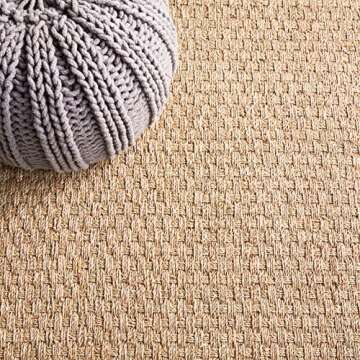 SAFAVIEH Natural Fiber Collection Area Rug - 4' Square