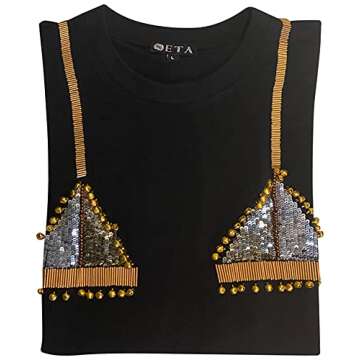 Seta Apparel Women's Bralette T-Shirt for Stylish Comfort