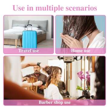 Pimoys 2 Pack Root Comb Applicator Bottle, 6 Ounce Oil Applicator for Hair Dye, Hair Oiling Applicator Hair Coloring Brush Bottle with Graduated Scale