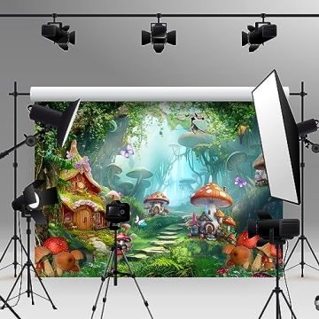Enchanting Fairy Tale Backdrop for Kid Parties