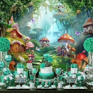 Enchanting Fairy Tale Backdrop for Kid Parties