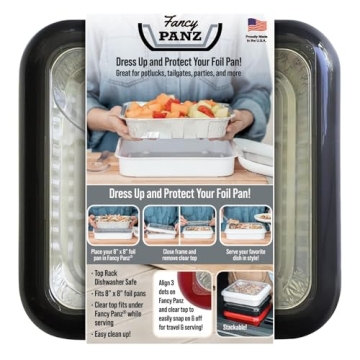 Fancy Panz: Stylish Aluminum Pan Carrier for Effortless Servings at Events
