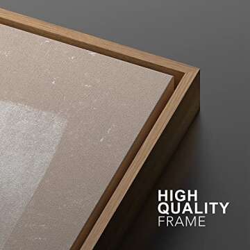 SIGNWIN Geometric Framed Canvas Art Set for Modern Decor