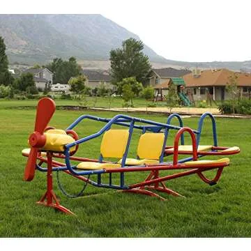 Lifetime Ace Flyer Airplane Teeter Totter for Kids