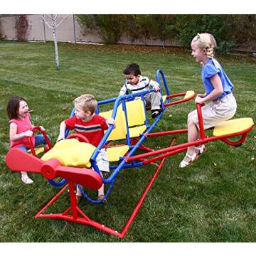 Lifetime Ace Flyer Airplane Teeter Totter for Kids