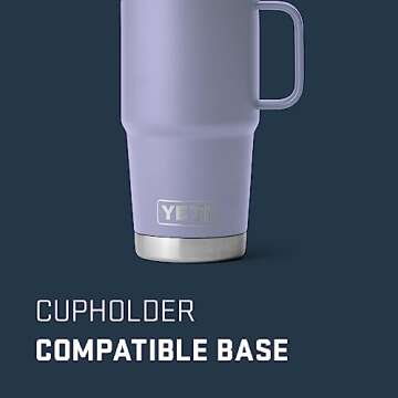 YETI Rambler 20 oz Travel Mug with Stronghold Lid