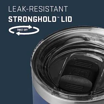 YETI Rambler 20 oz Travel Mug with Stronghold Lid