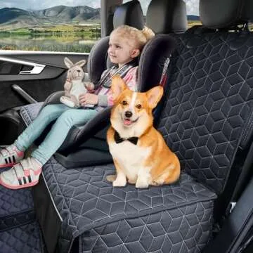 Waterproof Dog Car Seat Cover for Trucks & SUVs