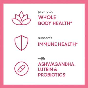 Rainbow Light Womens One High-Potency Daily Multivitamin, Womens Multivitamin Provides High-Potency Immune Support, With Vitamin C, Biotin and Ashwagandha, Vegetarian, 60 Count