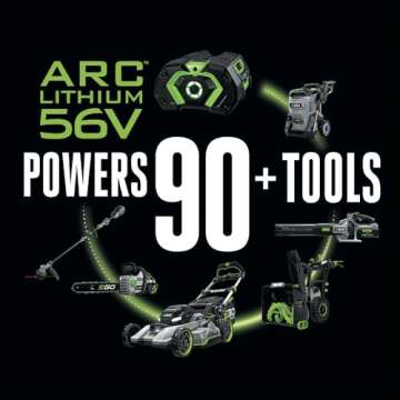 EGO POWER+ 56V Battery 5.0Ah - Ultimate Performance for Gardeners