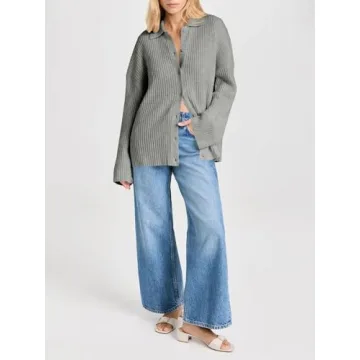 Danedvi Women's Oversized Sweater Cardigan for All Seasons