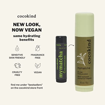 Cocokind Mymatcha All-Over Moisture Stick for Dry Skin