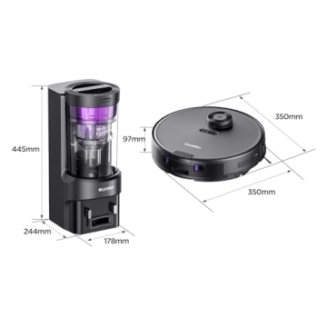Eureka E10s Robot Vacuum Bagless Self-Emptying 4000Pa Suction