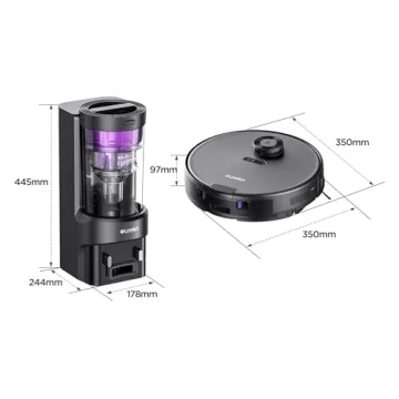 Eureka E10s Robot Vacuum Bagless Self-Emptying 4000Pa Suction