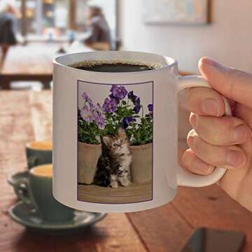Ragdoll Tiffany Kitten Ceramic Coffee Mug for Cat Lovers