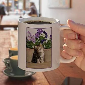 Ragdoll Tiffany Kitten Ceramic Coffee Mug for Cat Lovers