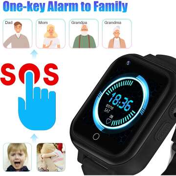 LiveGo 4G Kids SmartWatch - GPS & Calling for Kids