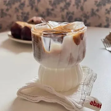 Ripple Drinking Glass Set - 8.8 oz Stylish Glassware