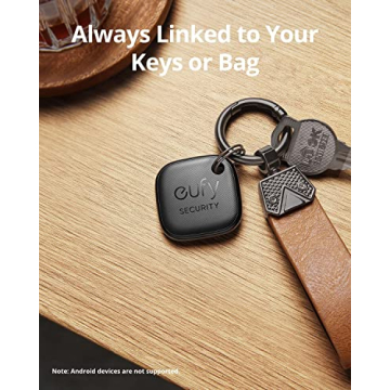 eufy SmartTrack Link 4-Pack Apple Find My Bluetooth Tracker