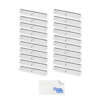 Metal Candle Making Wick Holder bar - Pack of 20 pcs- Kare & Kind® Retail Packaging(Wick Holder bar)