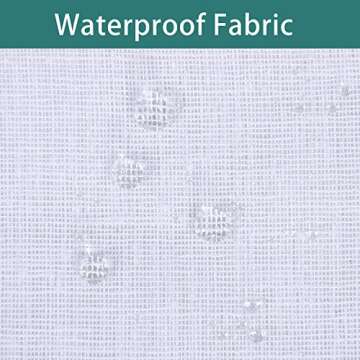 LORDTEX Burlap Linen Look Outdoor Curtains - Elegant and Versatile