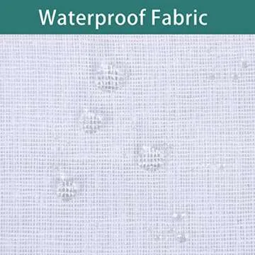 LORDTEX Burlap Linen Look Outdoor Curtains - Elegant and Versatile