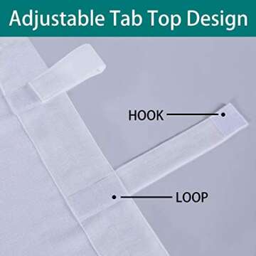 LORDTEX Burlap Linen Look Outdoor Curtains - Elegant and Versatile