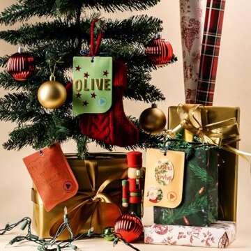 VOICEGIFT Audio Recorders for Frames & Gifts - Seashell, 1 Pack, GiftTags