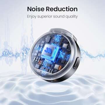 True Dual Receivers Mini Microphone for iPhone 7-16/Android/Tablet,Lavalier Wireless Microphone with...