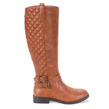 Vepose Women's Eco-Friendly Knee High Riding Boots