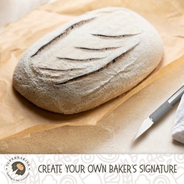 10" Oval Sourdough Proofing Basket Set for Bakers