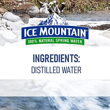 Ice Mountain Distilled Water Gallon Quality & Purity