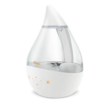 Crane Ultrasonic Humidifiers for Bedroom and Office, 1 Gallon 4-in-1 Cool Mist Air Humidifier for La...