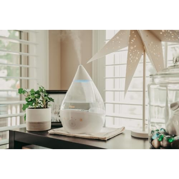 Crane Ultrasonic Humidifier for Bedroom and Office