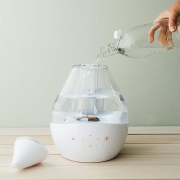 Crane Ultrasonic Humidifier for Bedroom and Office