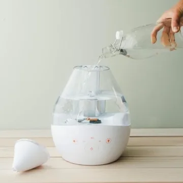 Crane Ultrasonic Humidifier for Bedroom and Office