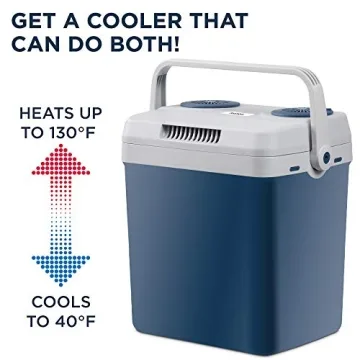 Ivation Electric Cooler & Warmer for Ultimate Travel Convenience