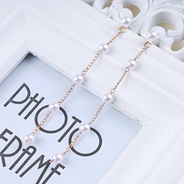 Yheakne Boho Long Tassel Pearl Earrings - Elegant & Affordable