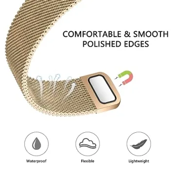 Milanese Loop for Apple Watch - Stylish Adjustable Bands