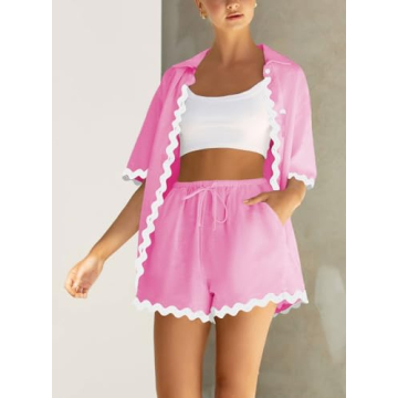 ARTFREE Women's Summer Pajama Sets for Stylish Comfort