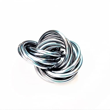 Möbii Fidget Ball (Solid Color): Quiet Mobius ADHD Anxiety Stim Stress Relief Toy Tool for Home Tra...