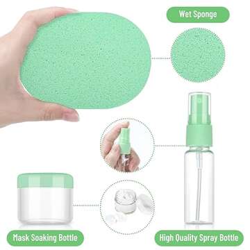 Anezus Face Mask Mixing Bowl Set for DIY Skincare