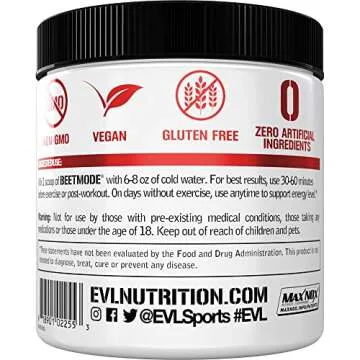 Evlution Nutrition BeetMode - Nitric Oxide Booster
