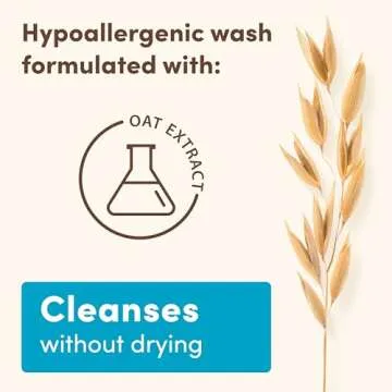 Aveeno Baby Daily Moisturizing 2-in-1 Wash & Shampoo, Baby Body Wash & Shampoo with Shea Butter & Oat Extract Gently Cleanses Baby's Sensitive Skin & Scalp, Gentle Coconut Scent, 12 fl. oz