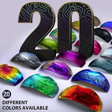 OutdoorMaster Ski Goggles PRO - Frameless, Interchangeable Lens 100% UV400 Protection Snow Goggles for Men & Women (VLT 10% Grey Lens Free Protective Case)